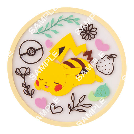 Pokemon Clear Rubber Coaster Series 2