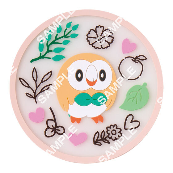 Pokemon Clear Rubber Coaster Series 2