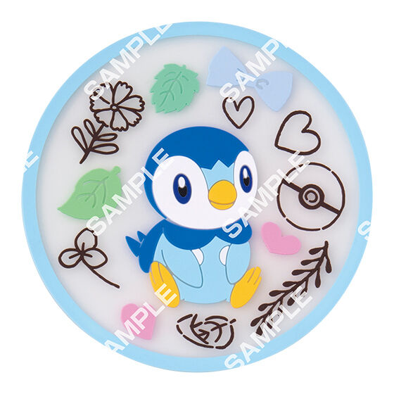 Pokemon Clear Rubber Coaster Series 2