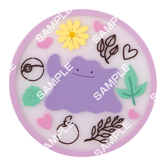 Pokemon Clear Rubber Coaster Series 2