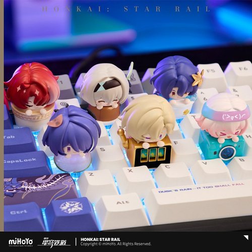 Honkai: Star Rail Chibi Jenga Series Keycap Blindbox Vol.2