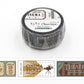 WORLD CRAFT Kira Kira CLEAR Tape - Ticket