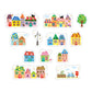 WORLD CRAFT Kira Kira Clear Sticker Flake