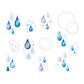 WORLD CRAFT Kira Kira Clear Sticker Flake