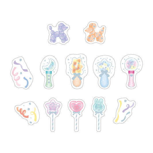 Clear Flake Seal - Party Time