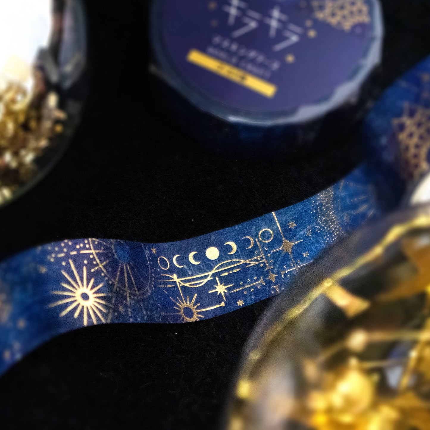 WORLD CRAFT Kira Kira Washi Tape - Astrology