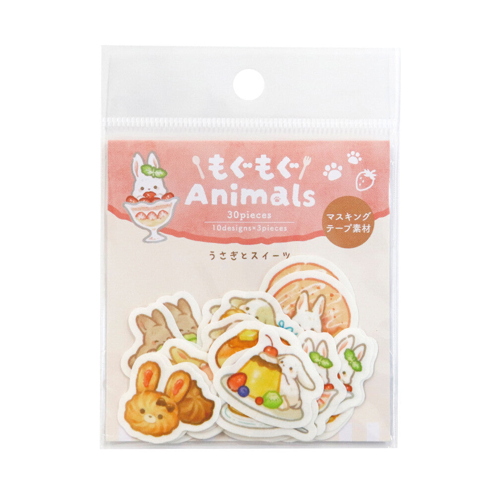 Animals Flake Stickers