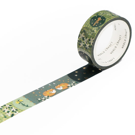 WORLD CRAFT Kira Kira Washi Tape - Starry Night