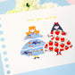 Charmy Pattern Sticker Flakes