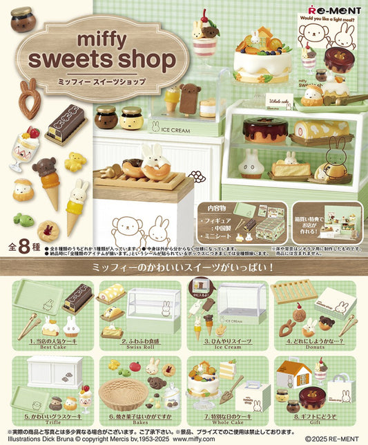 Re-Ment miffy Sweets Shop