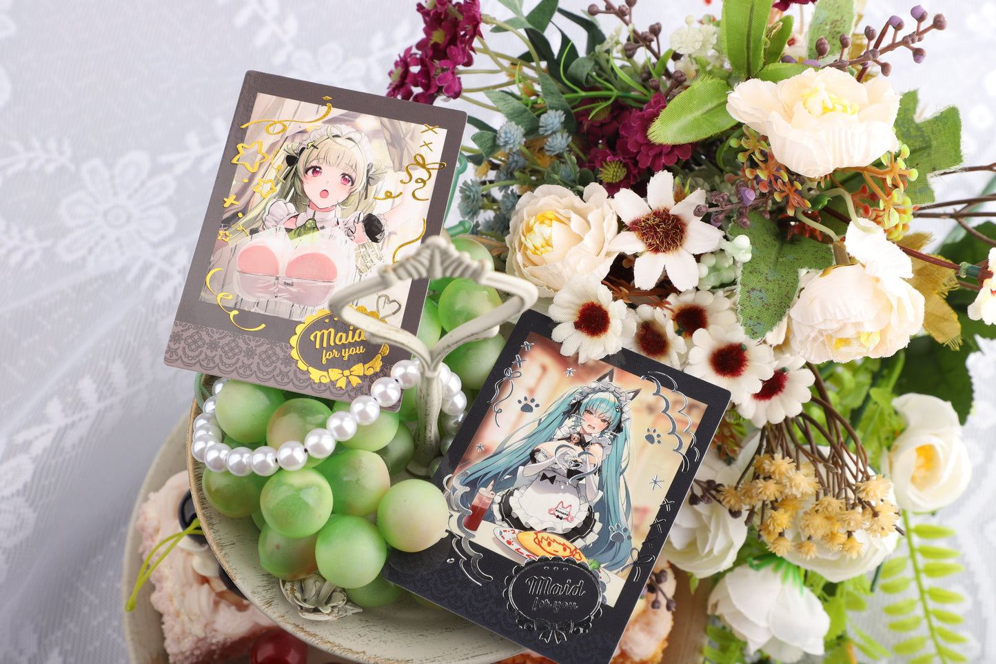 Goddess of Victory: Nikke Trading Cheki Style Photo Card Maid & Bunny Girl