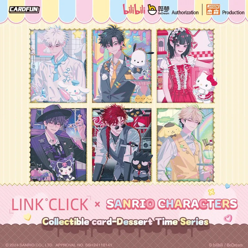 Link Click x Sanrio Characters Dessert Time Series Card Pack CARD.FUN ...