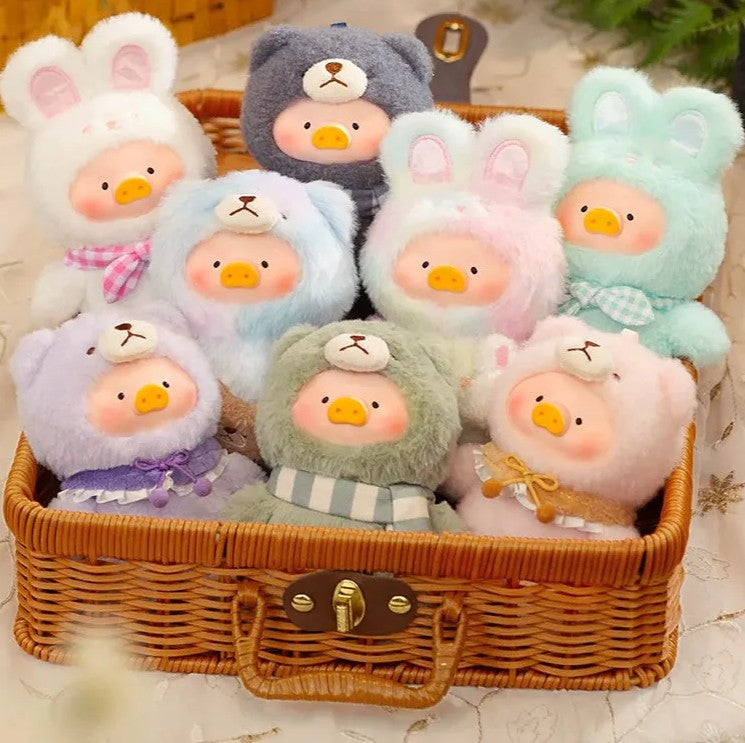 Lulu the Piggy Plush Keychain - Joyful Time Series