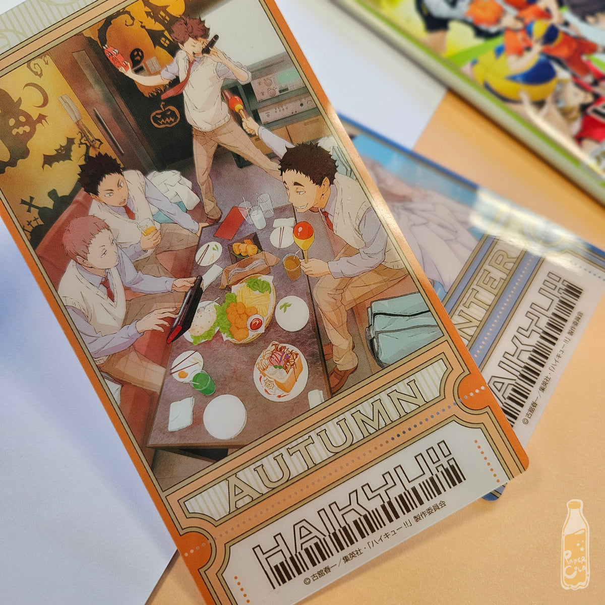 Haikyuu Raffle Ticket Haikyuu!! Visual Clear Ticket Anime Japan ENSKY – Paper Cola