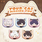 Love and Deespace "Your Cat Misses You" Chibi Badge