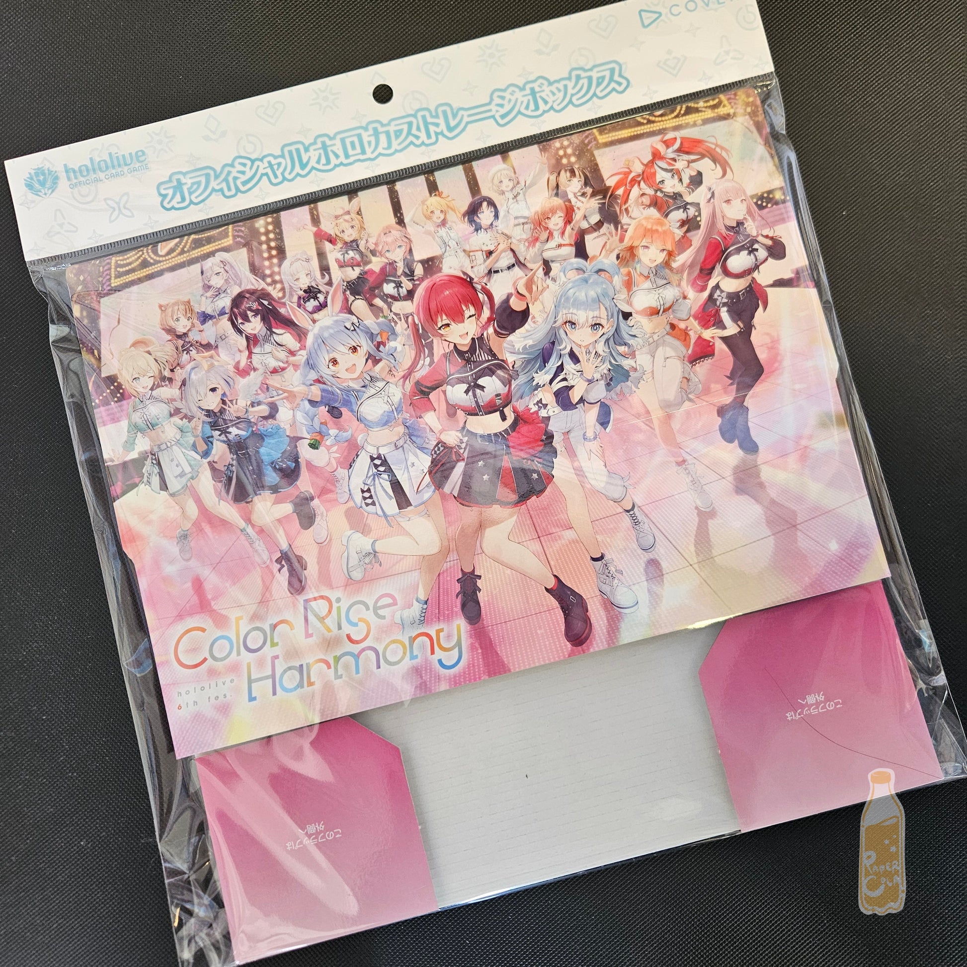 hololive OFFICIAL CARD GAME Official Holo Card Storage Box 6th fes. Paper Cola hololive OFFICIAL CARD GAME Official Holo Card Storage Box 6th fes. Paper Cola