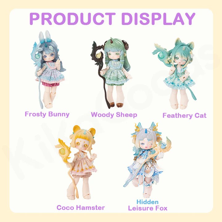 Model Magic Bjd Antu Cute Beast Magic BJD Blind Box Penny's Box – Paper Cola