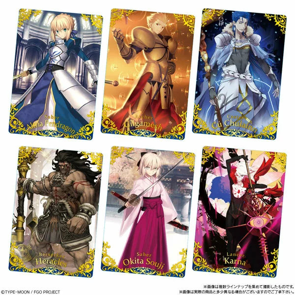 Fate/Grand Order Twin Wafer & Card
