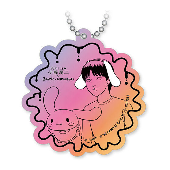Junji Ito x Sanrio Characters Acrylic Keychain