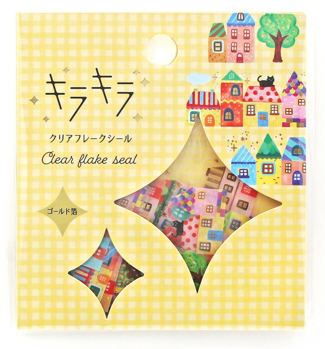 WORLD CRAFT Kira Kira Clear Sticker Flake