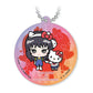 Junji Ito x Sanrio Characters Acrylic Keychain