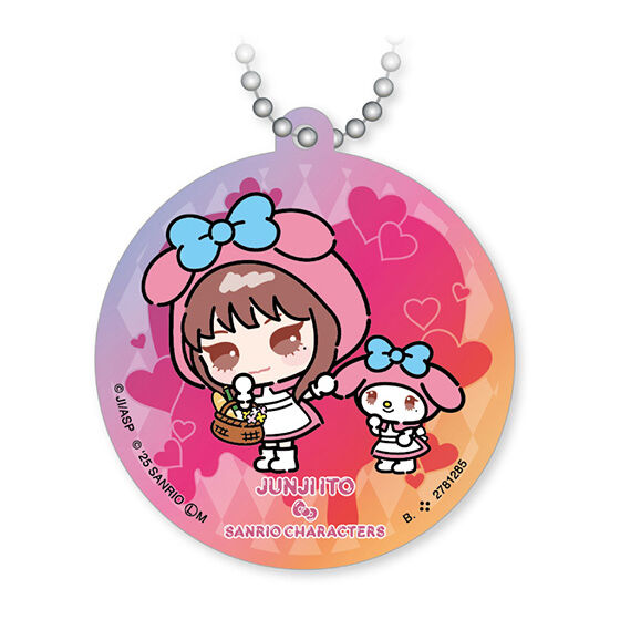 Junji Ito x Sanrio Characters Acrylic Keychain