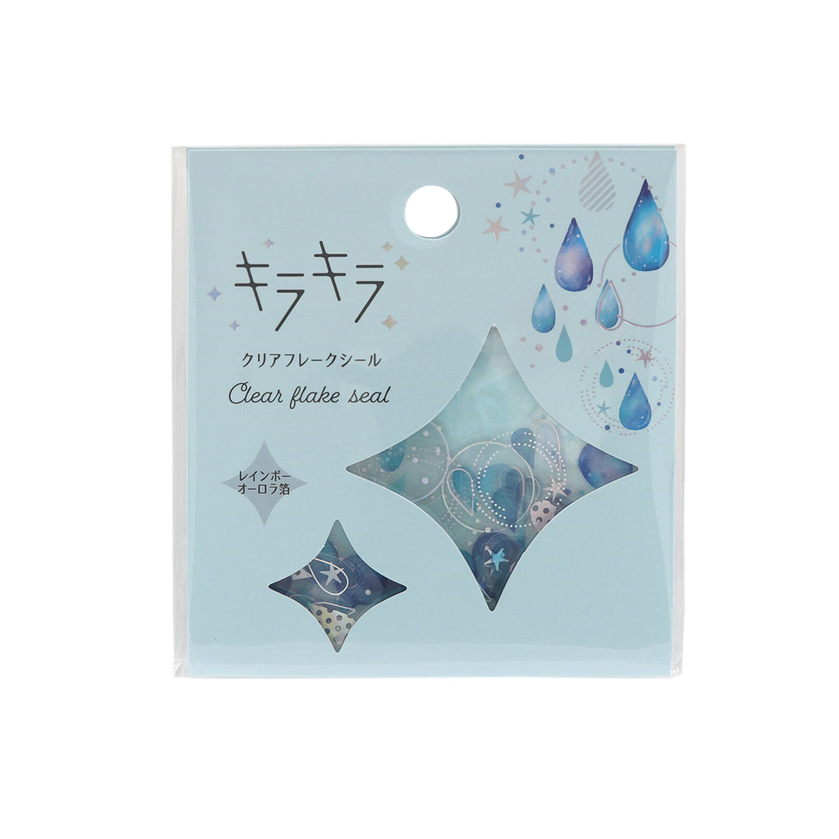 WORLD CRAFT Kira Kira Clear Sticker Flake