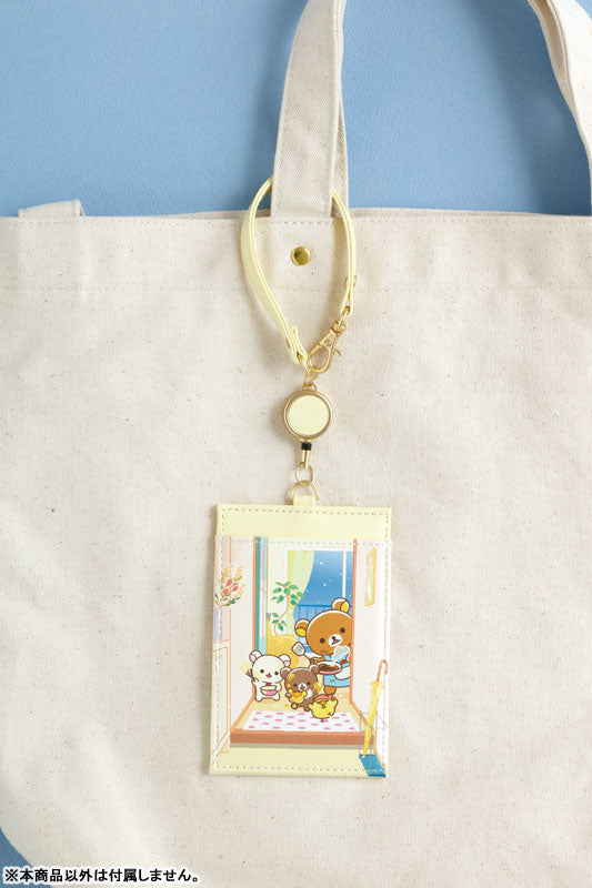Rilakkuma "stay with me" Pass Case with Reel