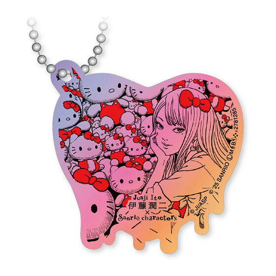 Junji Ito x Sanrio Characters Acrylic Keychain