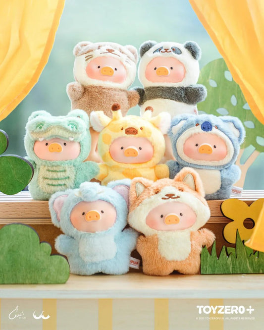 Lulu the Piggy ANIMAL PARTY PUPPET SHOW Plush Keychain
