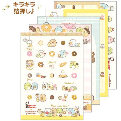 Mister Donut x Sumikkogurashi Memo Pad