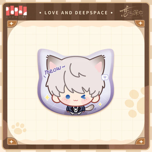 Love and Deespace "Your Cat Misses You" Chibi Badge