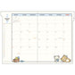 2026 Monthly A5 Planner (Index) (BASIC RILAKKUMA FLOWER)