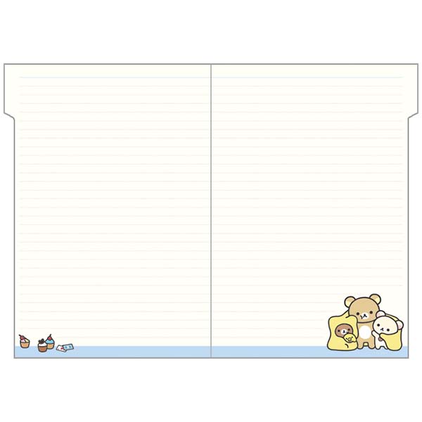 2026 Monthly A5 Planner (Index) (BASIC RILAKKUMA FLOWER)