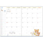 2026 Monthly B6 Schedule Book (Rilakkuma & Bubbles)