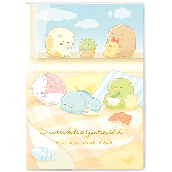 2026 Monthly B6 Schedule Book (Sumikkogurashi: Sumikko By Your Side)