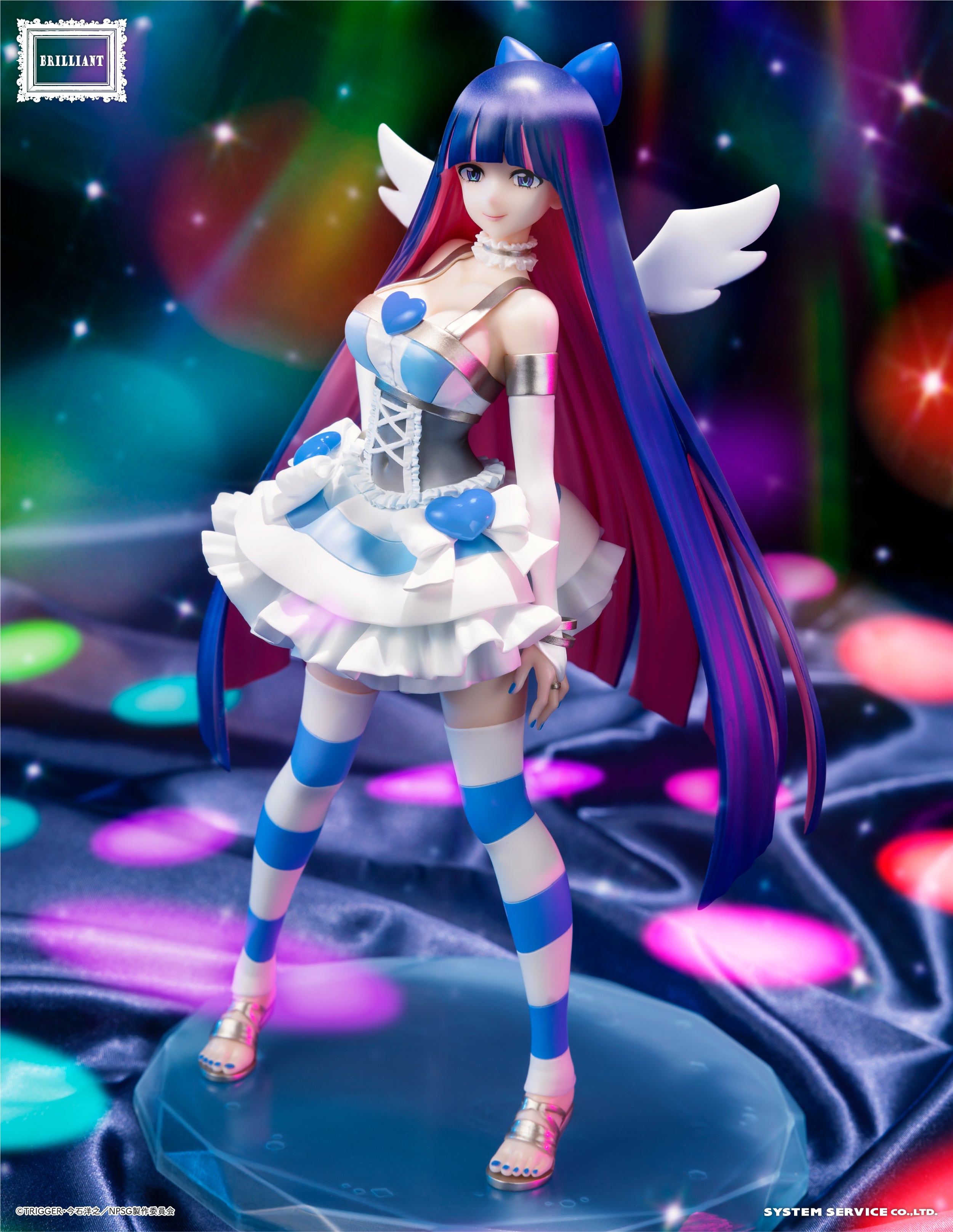 New PANTY & STOCKING with GARTERBELT BRILLIANT Figure Stocking