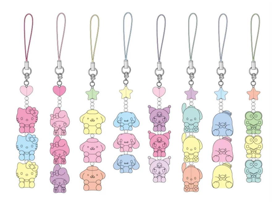 Sanrio Gummy Candy Cell Phone Charm Blind Box