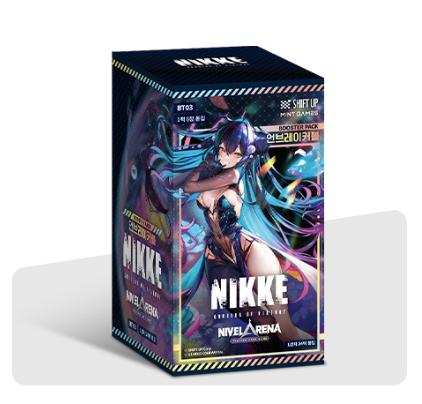 公式 NIKKE TCG NIVEL ARENA 3BOX シュリンク付 限定 Nivel Arena GODDESS OF VICTORY: NIKKE KOREAN TCG MINT GAMES