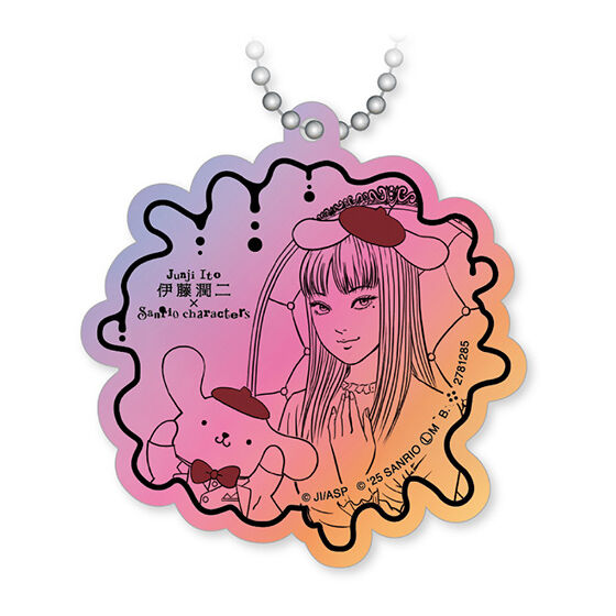 Junji Ito x Sanrio Characters Acrylic Keychain