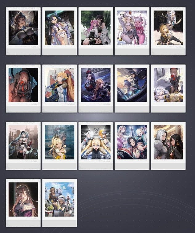 Nikke Trasing Cards Goddess of Victory: Nikke Trading Cheki Style Photo Card Vol.1 SHIFT UP ...