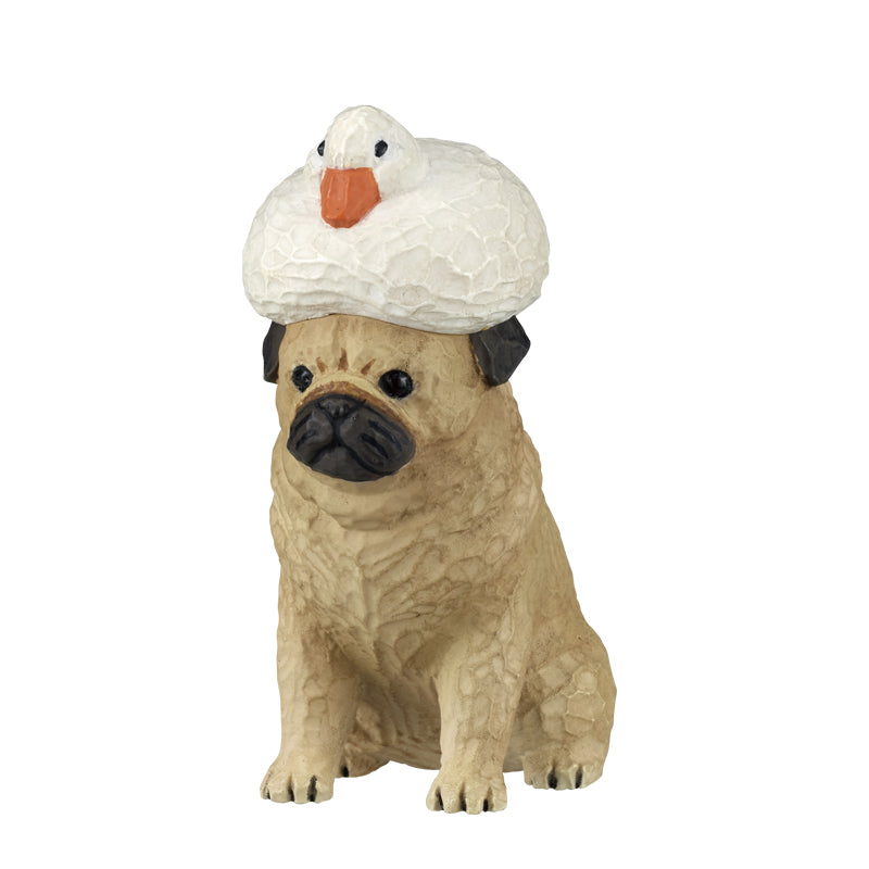 Akane Wood Carvings: Duck and Dog