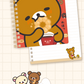 Rilakkuma x Mister Donut B6 Spiral Notebook