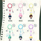 ALIEN STAGE AAHS High School Series - Star Rice Grain Pendant Keychain Blind Box