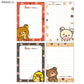 Rilakkuma x Mister Donut Memo Pad