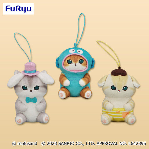 mofusand x Sanrio Characters Mascot Plush