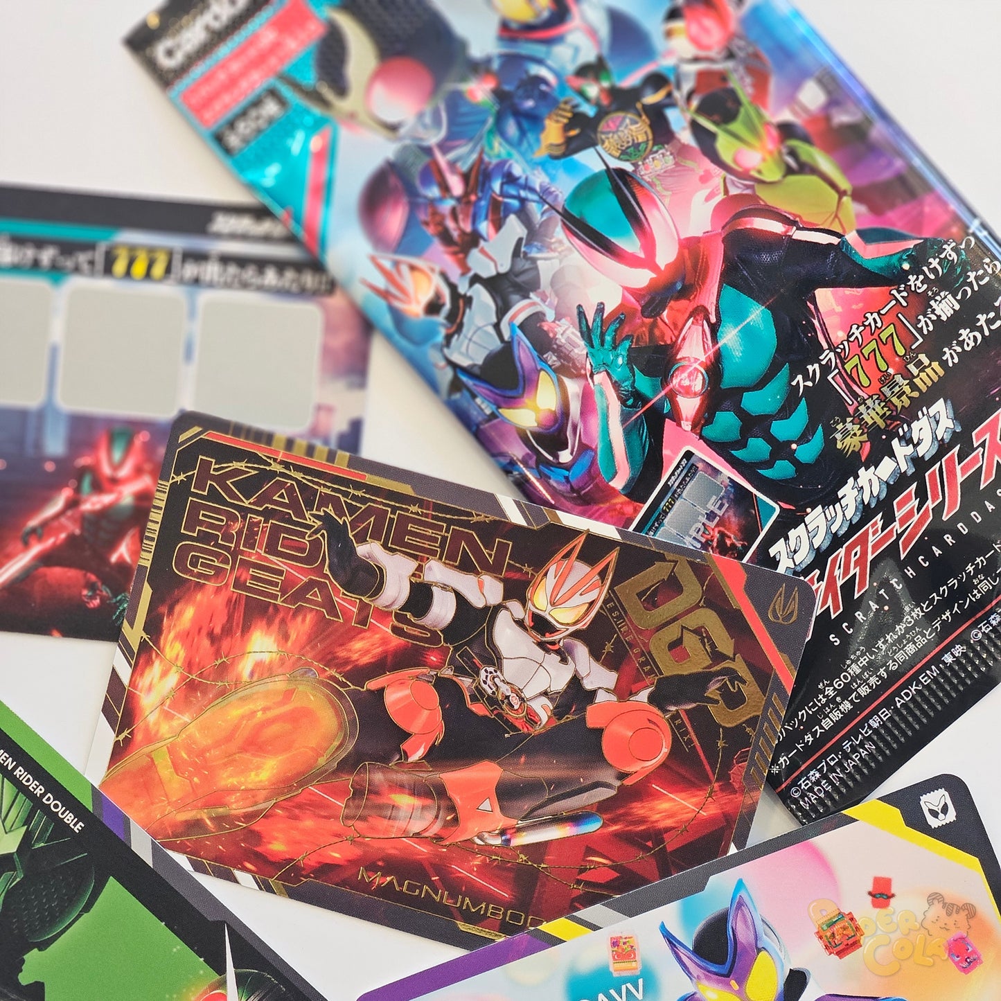 Scratch Carddass Kamen Rider Series Vol.1 Pack