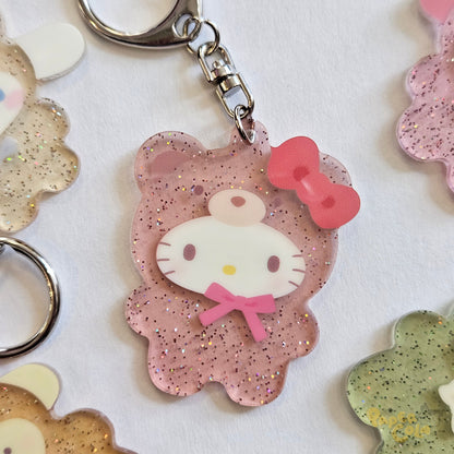 Sanrio Characters Latte Bear Acrylic Keychain