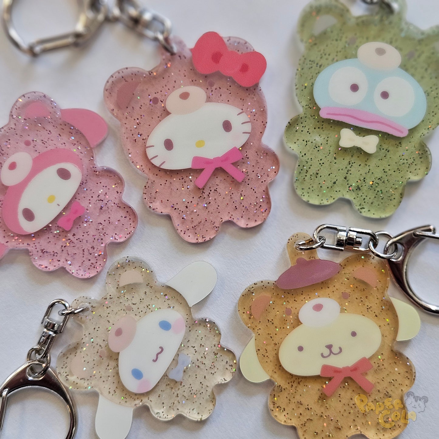 Sanrio Characters Latte Bear Acrylic Keychain
