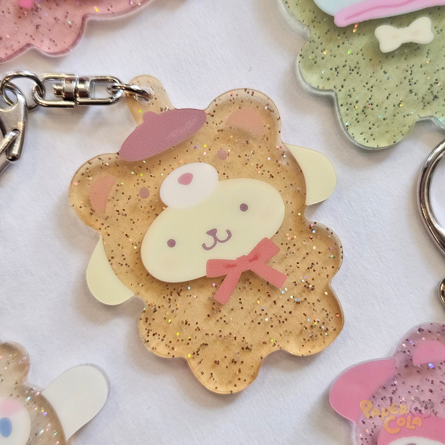 Sanrio Characters Latte Bear Acrylic Keychain